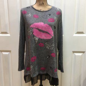 Cute & Lovely Sweater Long Sleeves Cotton 100%